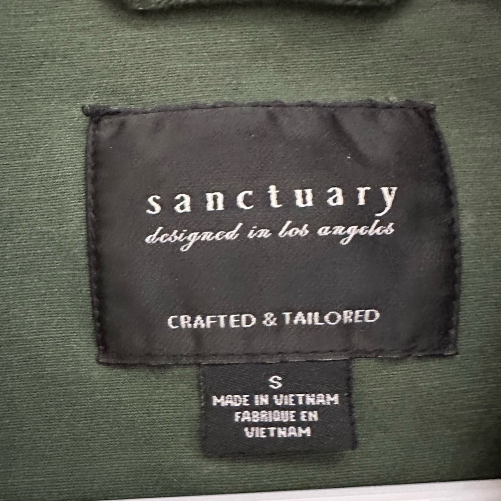 Sanctuary Olive Button-Up Jacket - image 4